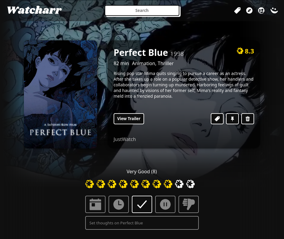 Dark Theme Content Page