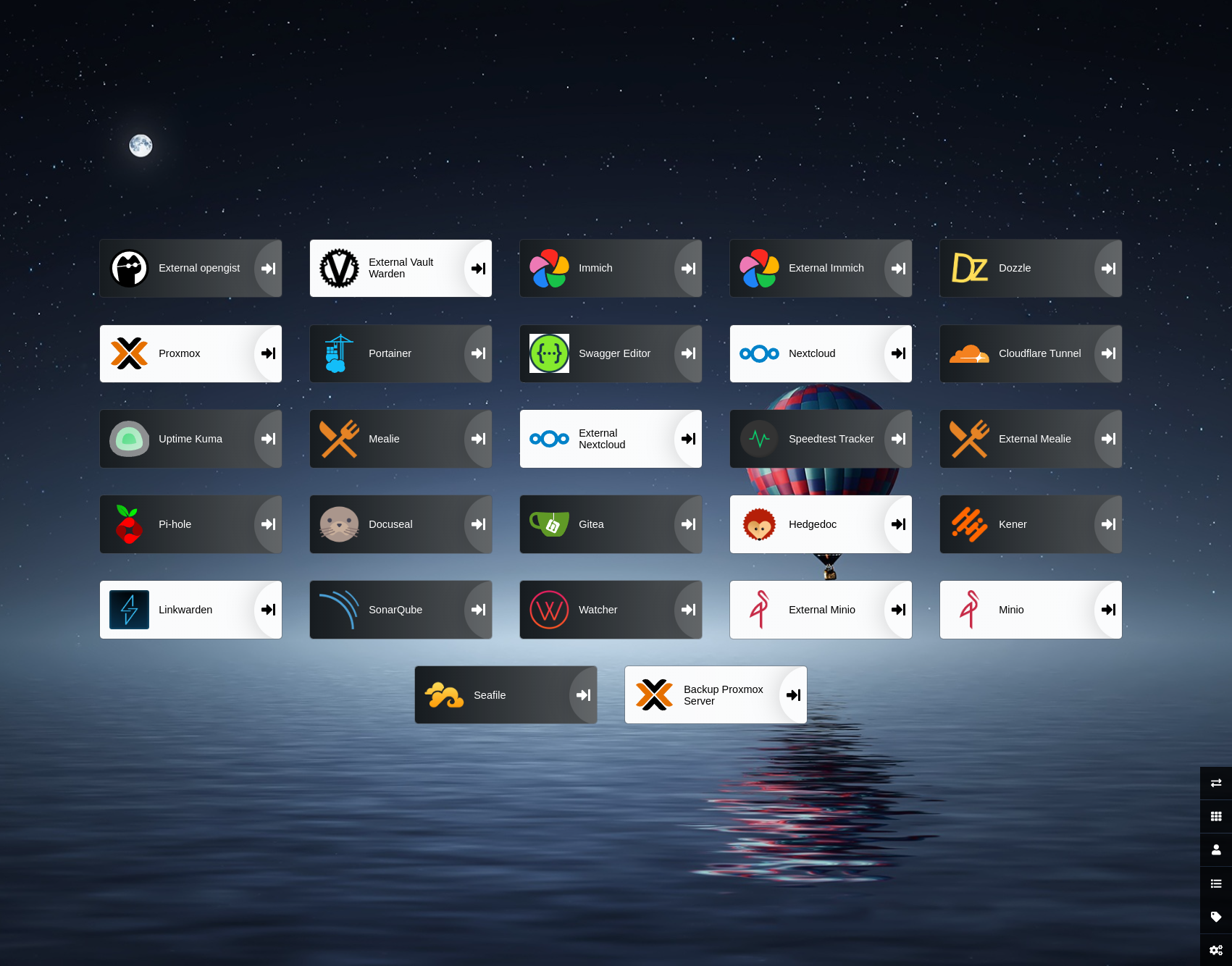 heimdall dashboard